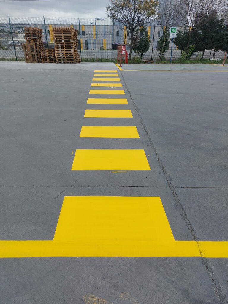 Yaya Geçidi Çizgi Uygulaması